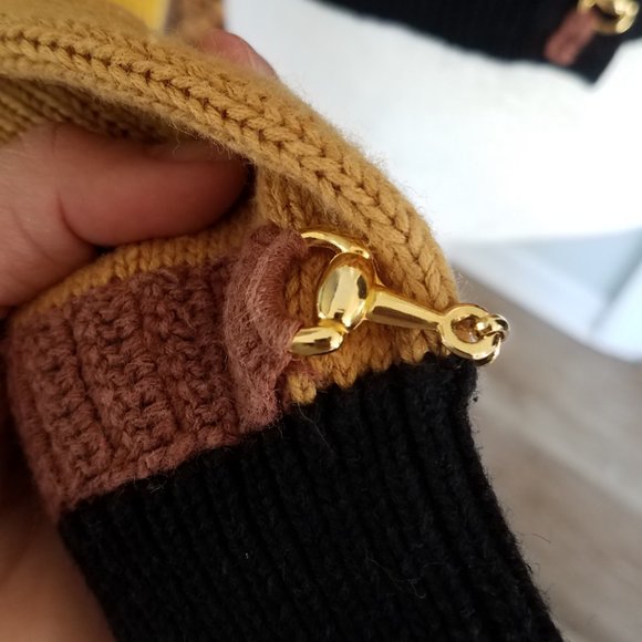 Rare Vintage Berek Horse cropped cardigan sweater - Picture 3 of 8